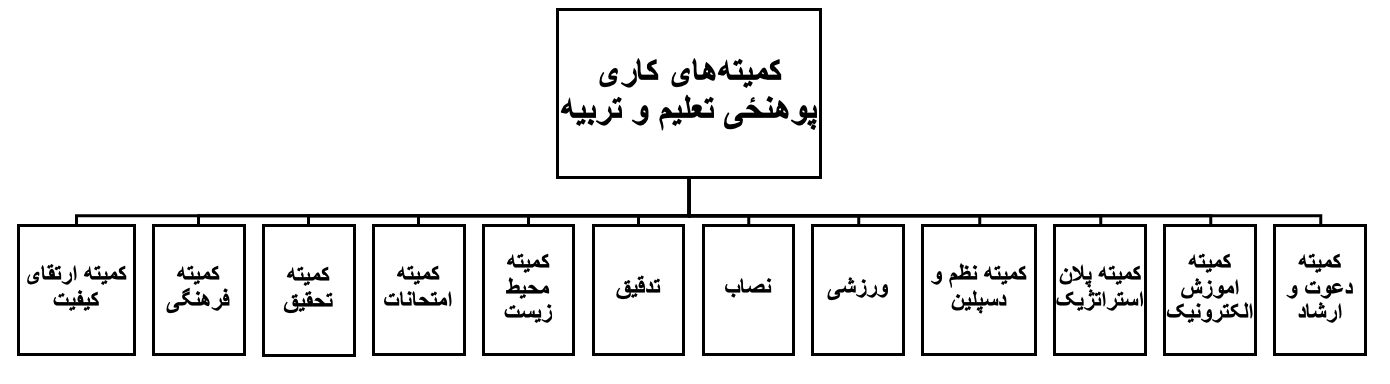 چارت تشکیلاتی
